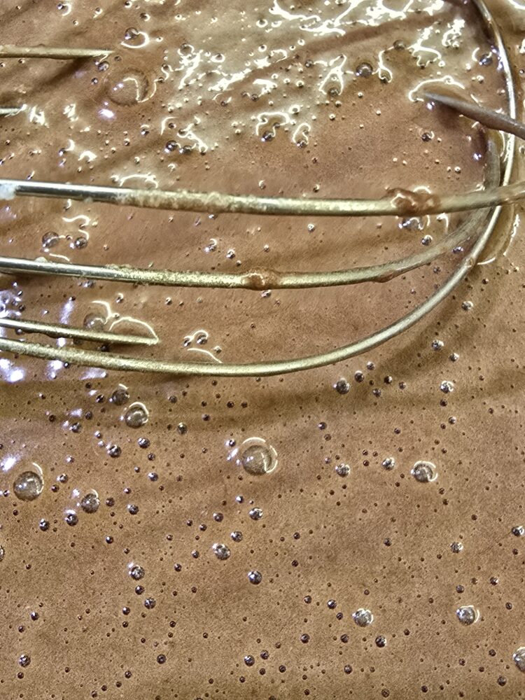 Milk chocolate mousse