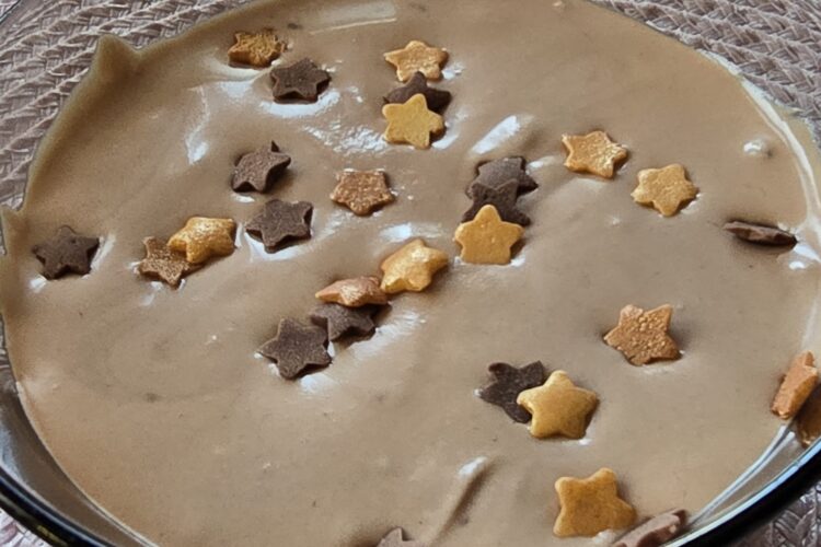 Milk chocolate mousse