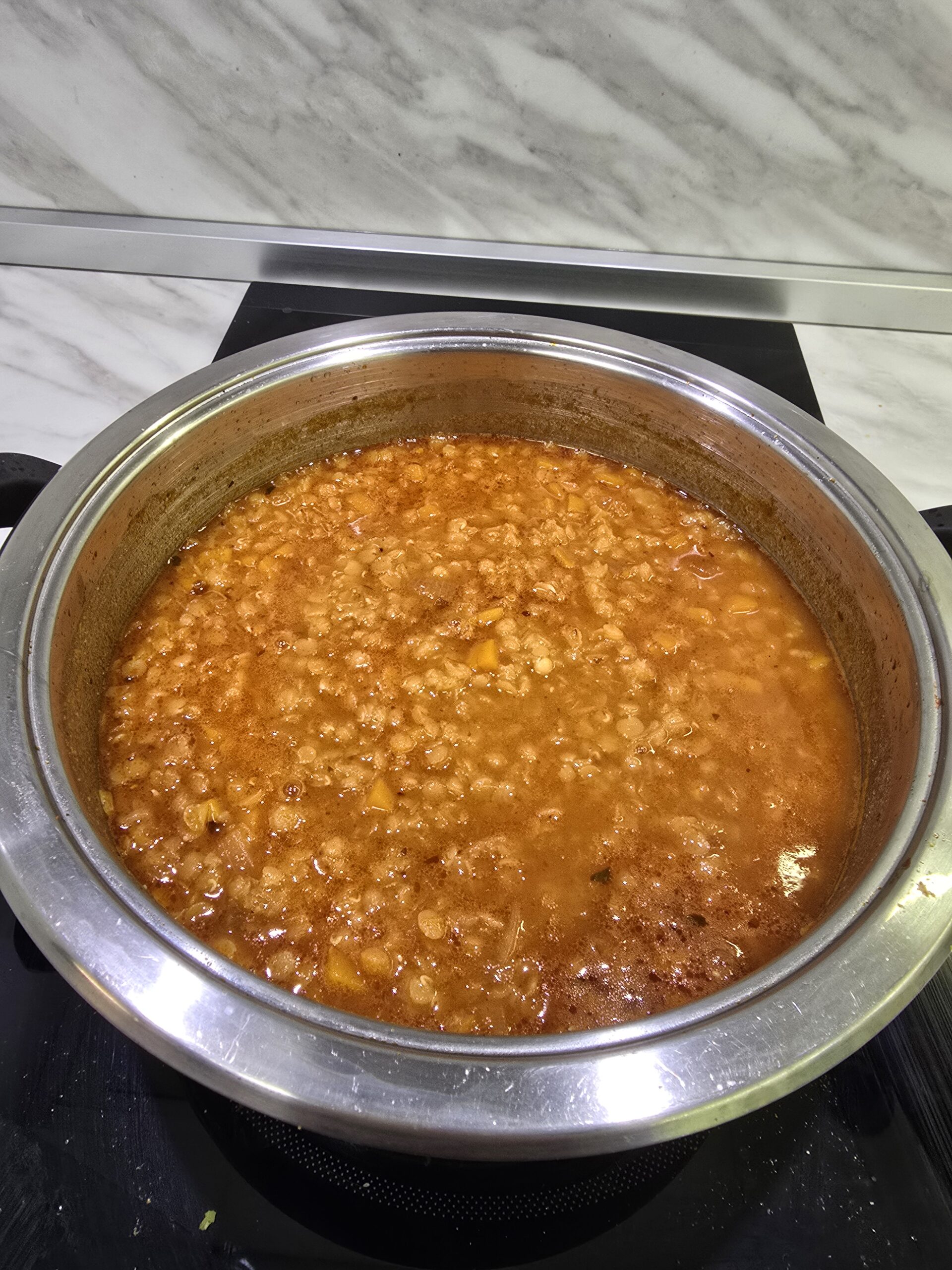 Red lentil soup