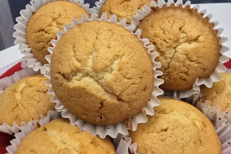 Sweet chocolate muffins