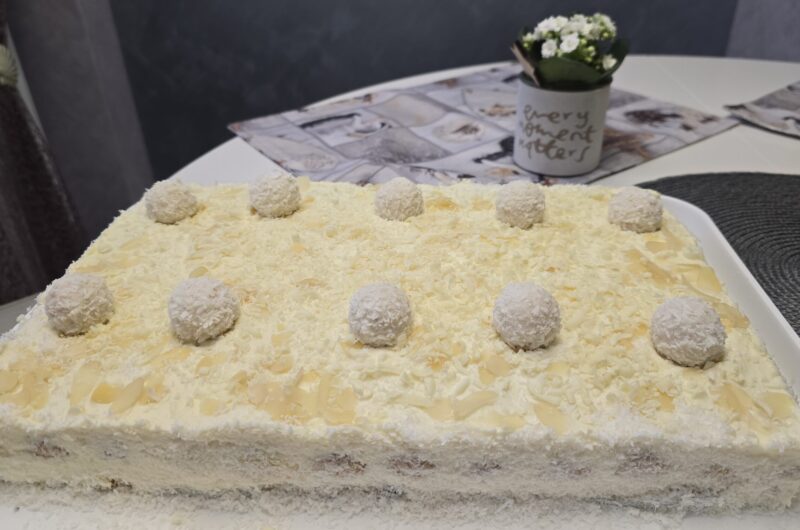 Raffaello cake