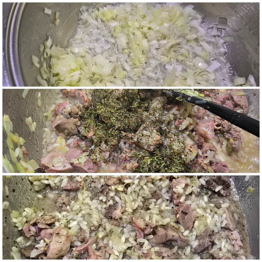 Stuffed turkey baked with bacon