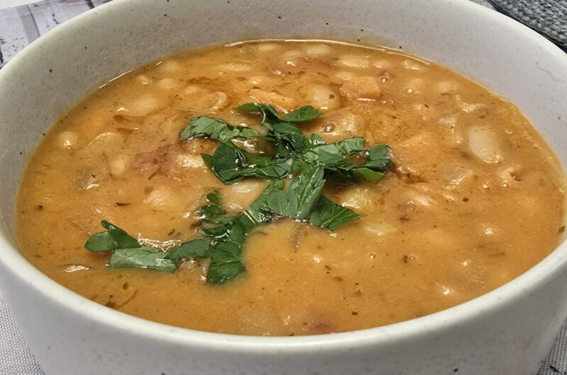 Fantastic quick and tasty white bean stew recipe