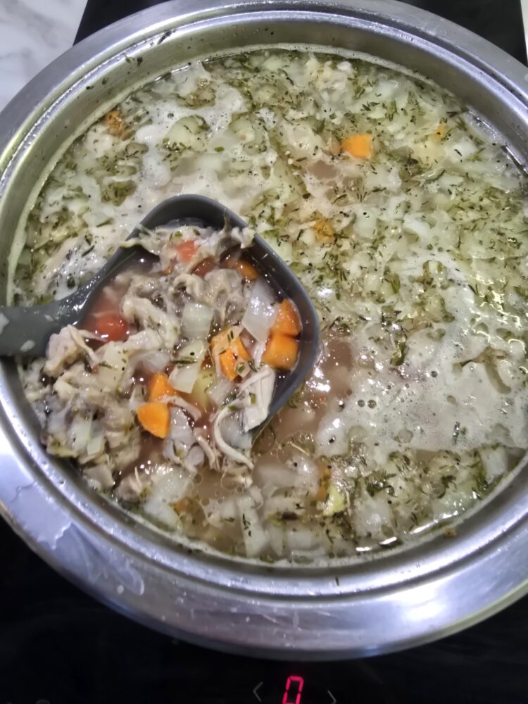 Easy and tasty pork soup