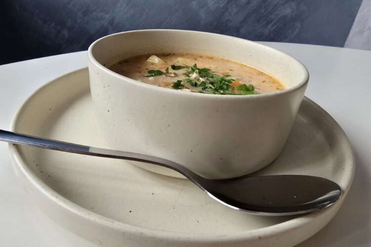 Tasty and easy pork soup