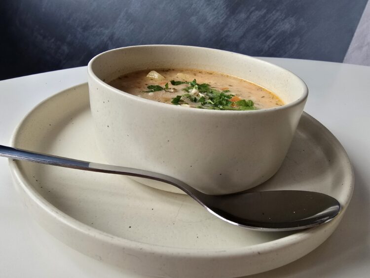 Easy and tasty pork soup