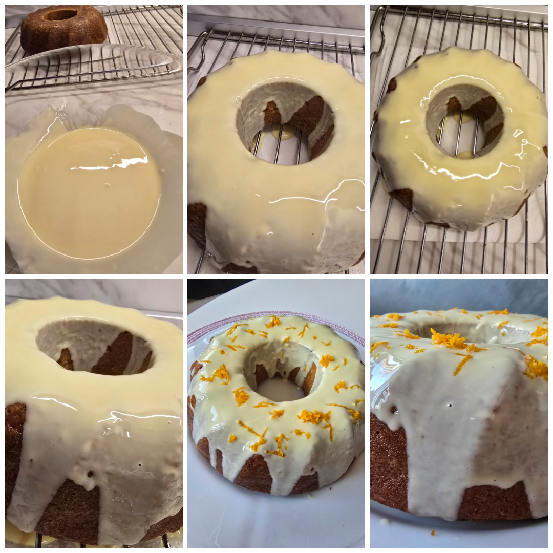 Orange bundt cake