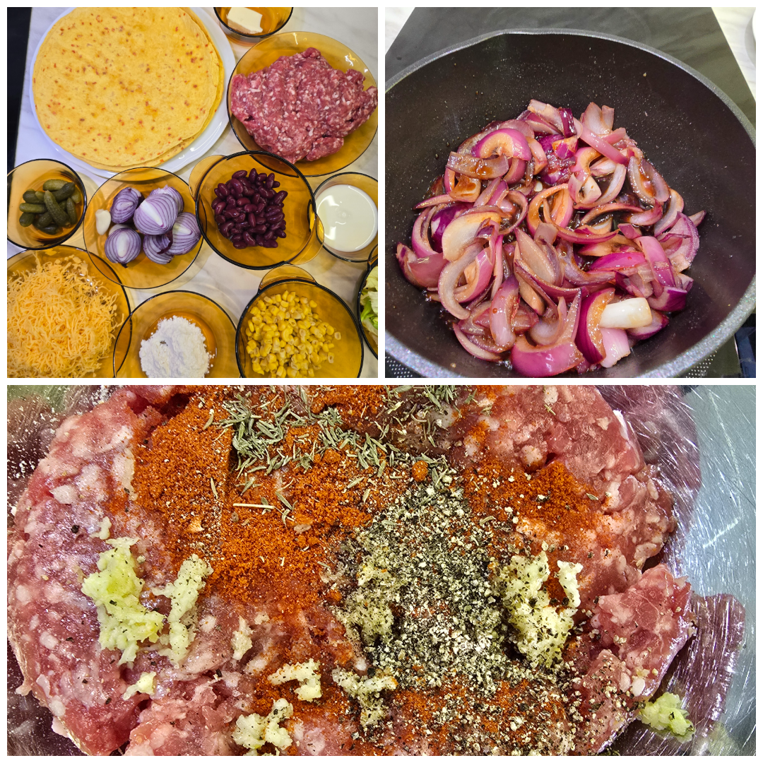 Cheesy Beef Tortilla