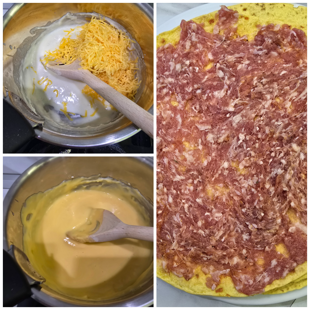 Cheesy Beef Tortilla