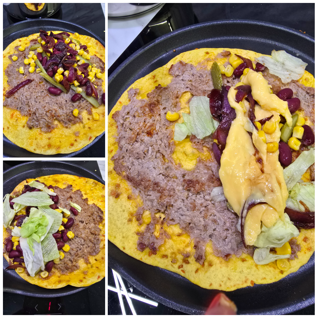 Cheesy Beef Tortilla