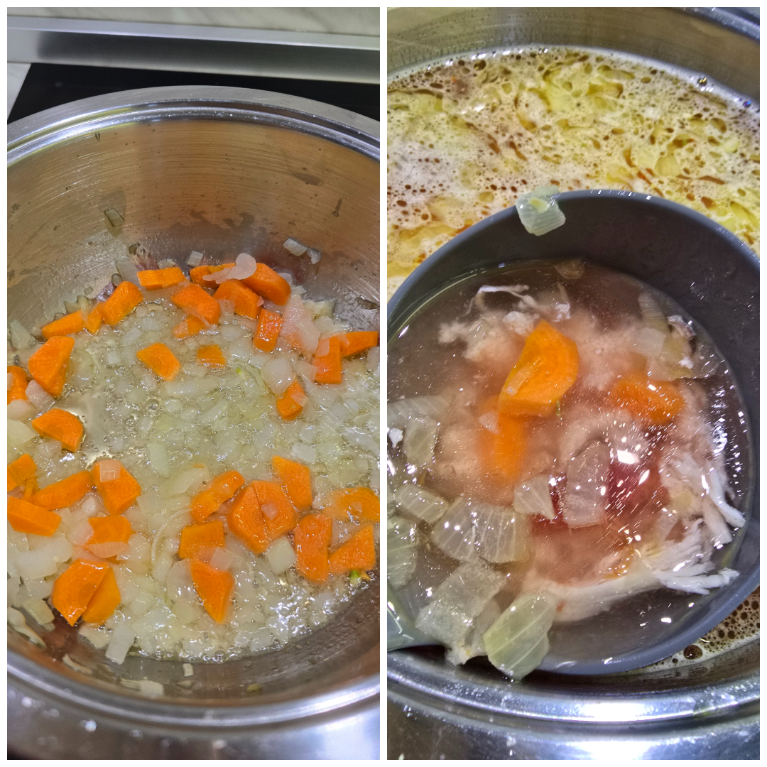 Цхицкен соуп витх фусилли