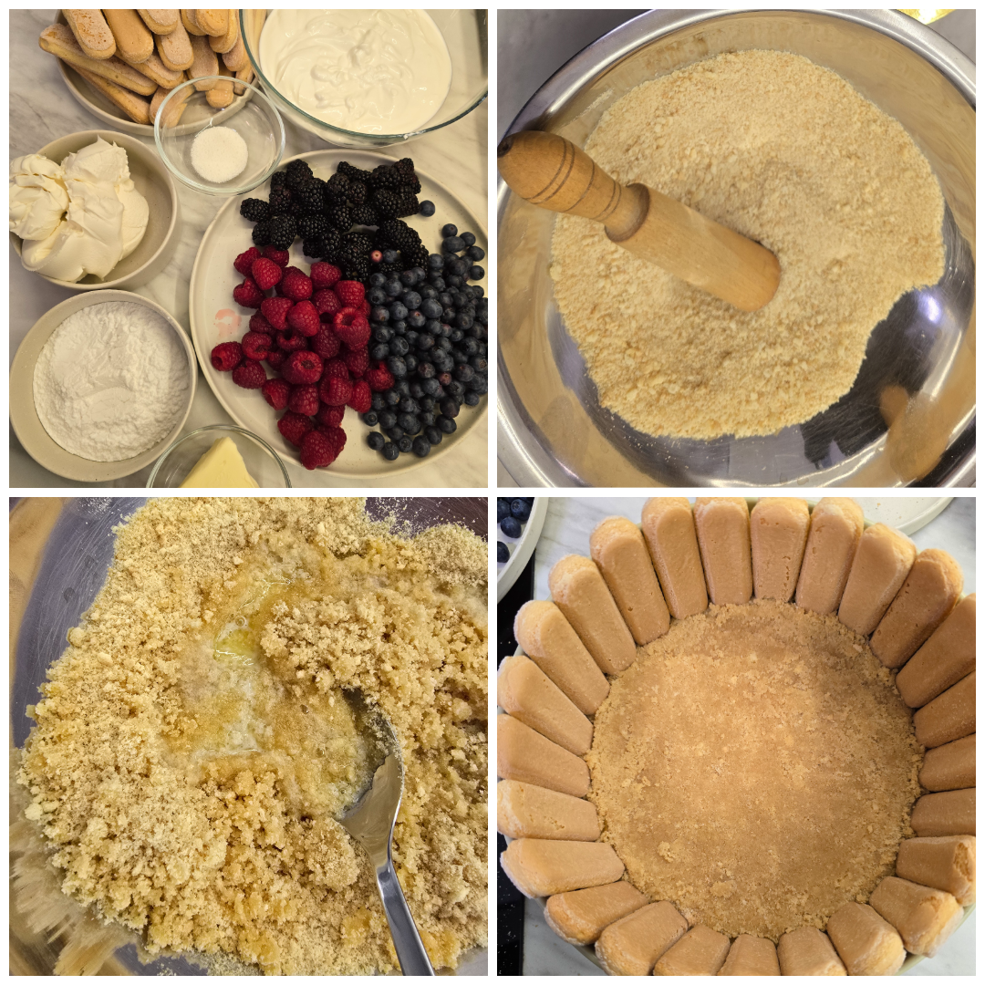 Ladyfingers cake with mascarpone