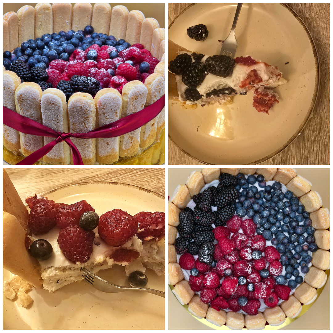 Ladyfingers cake with mascarpone