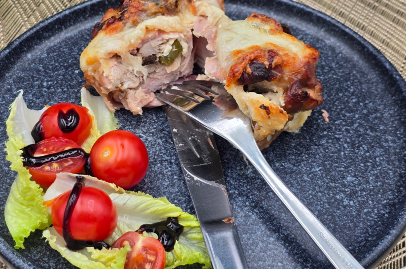 Fast and Easy Chicken Bacon Rolls with Cream Cheese