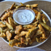 Fried green beans